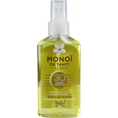 FPS PARASOL Huile sèche Monoï de Tahiti FPS 30 PARASOL 125ml