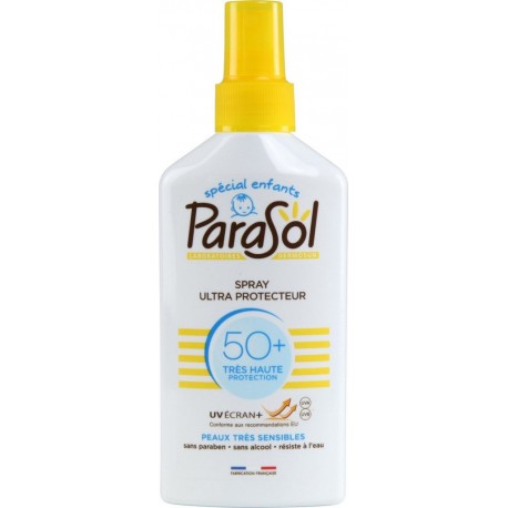 FPS PARASOL Spray ultra protecteur Spécial enfant FPS 50 PARASOL 200ml