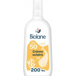 BIOLANE Crème Solaire Spf 50 200ml