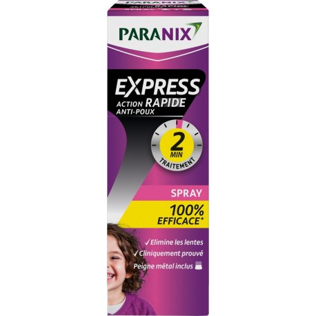 PARANIX Shampooing Anti-Poux Express Action Rapide 95ml