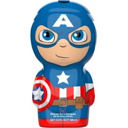 NC 2-in-1 Gel Et Shampooing The Avengers Captain America 400ml