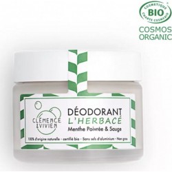 Déodorant Naturel L'herbacé Clémence & Vivien l'unité de 50g