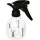 NC Bouteille Spray cheveux 17cm Noir & Transparent