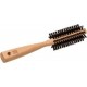 NC Brosse À Cheveux Ronde poils De Sanglier 24cm Naturel