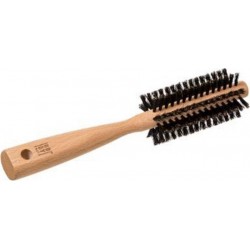 NC Brosse À Cheveux Ronde poils De Sanglier 24cm Naturel