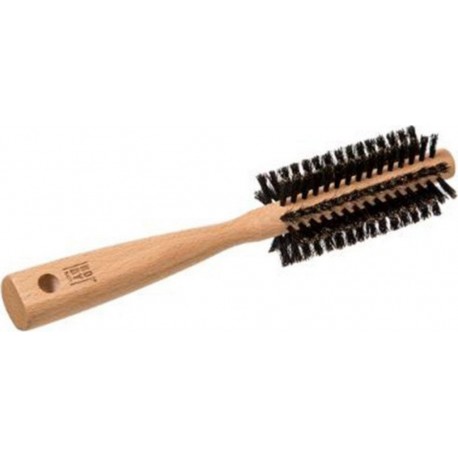 NC Brosse À Cheveux Ronde poils De Sanglier 24cm Naturel