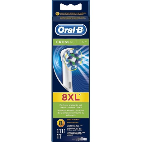 ORAL Brossette dentaire Cross Action x 8 - B les brossettes dentaire