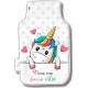 NC Housse Bouillotte Polaire 21x34 Cm Kids Life Licorne