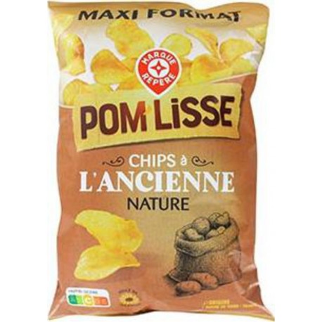 Chips à l'ancienne Pom'Lisse Nature 270g