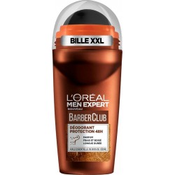 L'Oréal PARIS MEN EXPERT BARBER CLUB DEODORANT ROLL ON SANS ALCOOL 48H 50ml