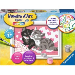 Ravensburger Numéro d'art - mini - Adorables chatons