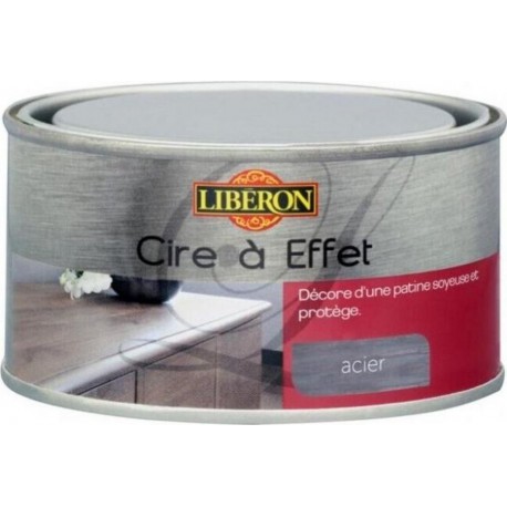 Libéron Cire À Effet Meuble Et Objets Liberon Effet Acier 0.25L