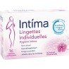 Intima Lingettes Individuelles Hygiène Intime à l’Extrait d’Hamamélis x16 (lot de 2)