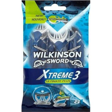 Wilkinson Sword Rasoirs jetables 3 lames 8 rasoirs