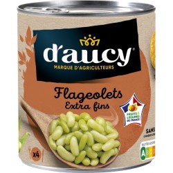 D'AUCY Flageolets extra fins 530g