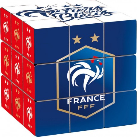 MEGABLEU Casse-Tête Cube 3x3 Fédération Française De Foot