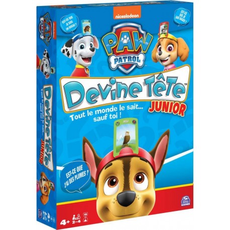 SPIN MASTER Jeu De Devinettes Rapide Devine Tete Pat Patrouille