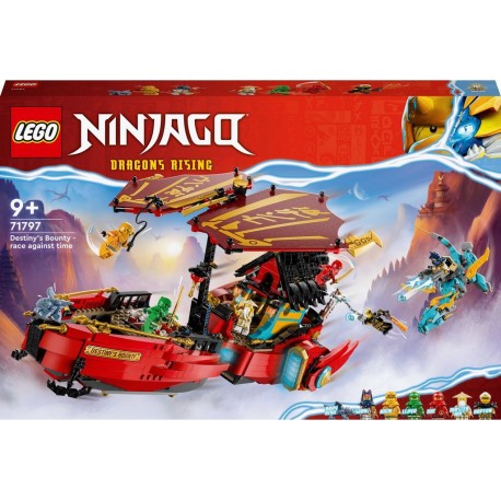 LEGO 71797 Le Qg Des Ninjas La Course Contre La Montre Lego Ninjago