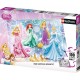 NATHAN Puzzle 100 Pièces Princesses Étincelantes Disney Princesses