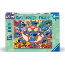 RAVENSBURGER Puzzle 100 Pièces Xxl Univers Stitch