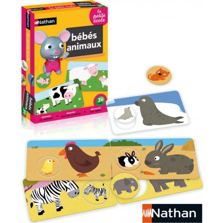 DISET Puzzle Bébés Animaux