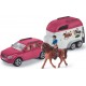 SCHLEICH Voiture Avec Remorque Pour Chevaux