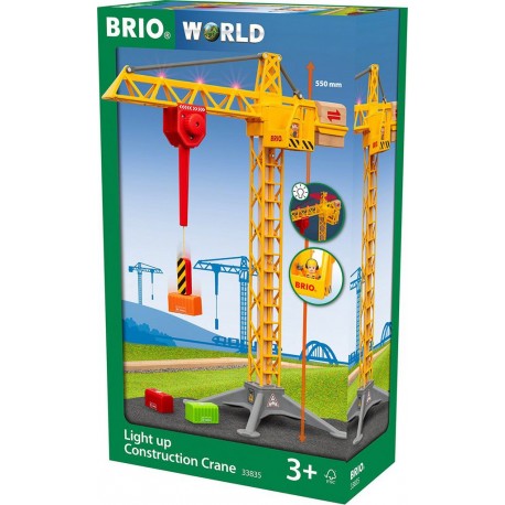 BRIO Grande Grue Lumineuse Brio World 33835