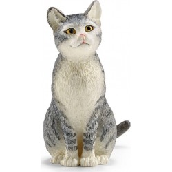 SCHLEICH Figurine De Chat Assis