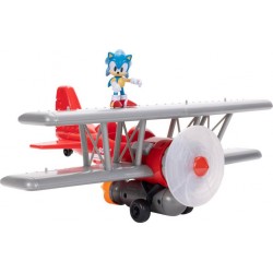 JAKKS Biplane Et Figurine Sonic Tornado