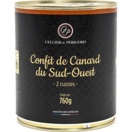 Cellier du Périgord Canard Confit 2 Cuisses 760g