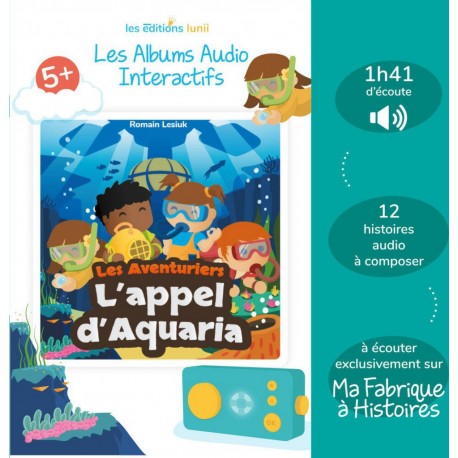 LUNII ALBUM AUDIO L'APPEL D'AQUARIA