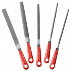 Facom Composition d'outils Facom de 5 limes demi douce longueur 250mm Facom LIM250EM.J5