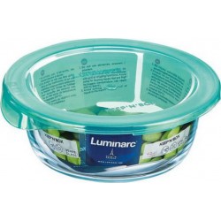 Petite boîte de conservation ronde + couvercle lagoon 42 cl - Keep'n Box - Luminarc