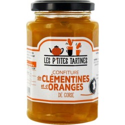 Les P'tites Tartines Confiture Orange et Clémentines de Corse 12x315g 3.78Kg