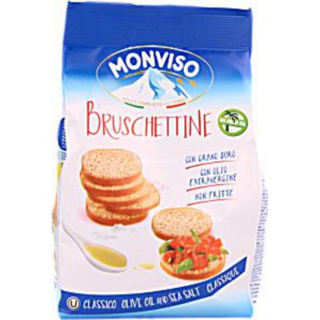 Monviso Bruschettine Huile d'Olive & Sel 120g