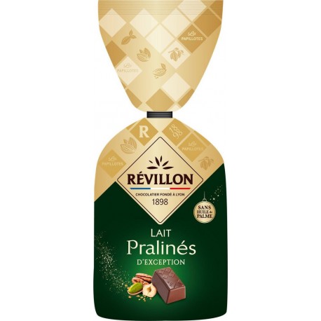 PAPILLOTES REVILLON Assortiment exception praliné lait 340g