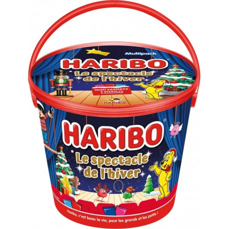 HARIBO Bonbons Assortiment Le Spectacle de l'Hiver 800g