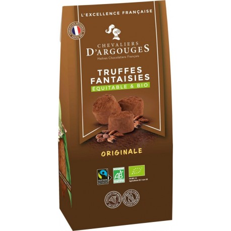 CHEVALIERS ARGOUGES Chocolat Truffes Fantaisie Bio 160g