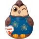 KINDER Chocolat au Lait Hibou de Noël 138g