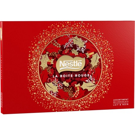 NESTLE Chocolat Au Lait Et Noir La Boite Rouge 398g