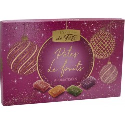 ESPRIT DE FETE Pâtes de fruits 6 saveurs 375g