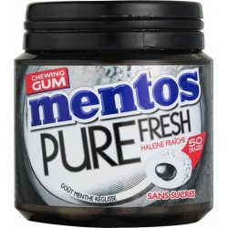 Mentos Chewing-gum Pure Fresh Réglisse x50 100g