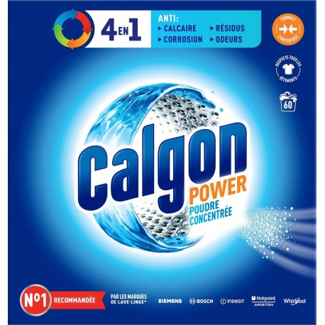 CALGON POUDRE COMPACT x60 1.5Kg