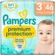 PAMPERS PREMIUM PROTECTION COUCHE JETABLE PANTY SAC 46CT 1CT 6-10 KG MIDI UNISEXE