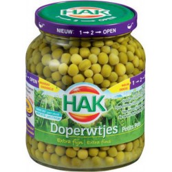 Hak Petits Pois Extra Fins 350g (lot de 6)