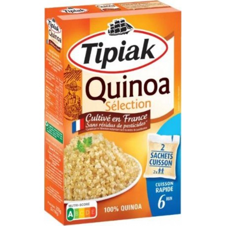 Tipiak Quinoa Sans résidus de pesticides 200g