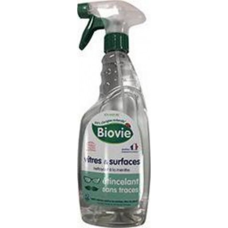 BIOVIE NETTOYANT VITRE BOUTEILLE PISTOLET MENTHE ECOLOGIQUE 750ml flacon 75cl