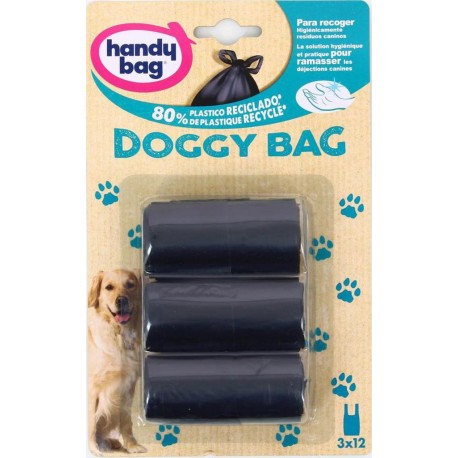 HANDY BAG SAC POUBELLE SAC PLASTIQUE 36CT 1CT RECYCLE A LIEN CHIEN