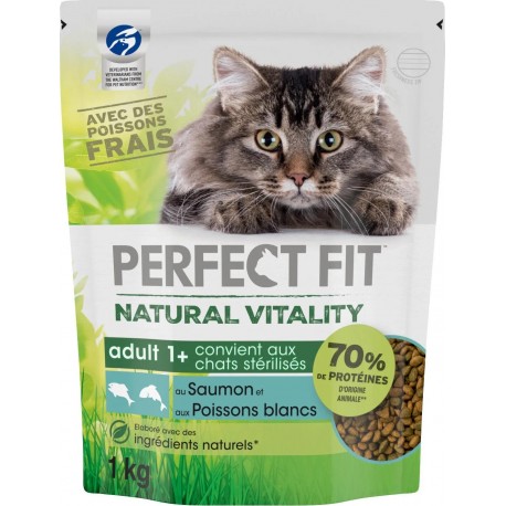 Perfect Fit CHAT CROQUETTES SAUMON 1Kg