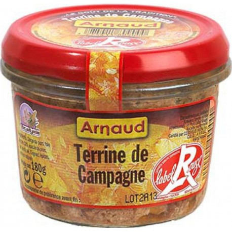 Arnaud Terrine de Campagne Label Rouge 180g